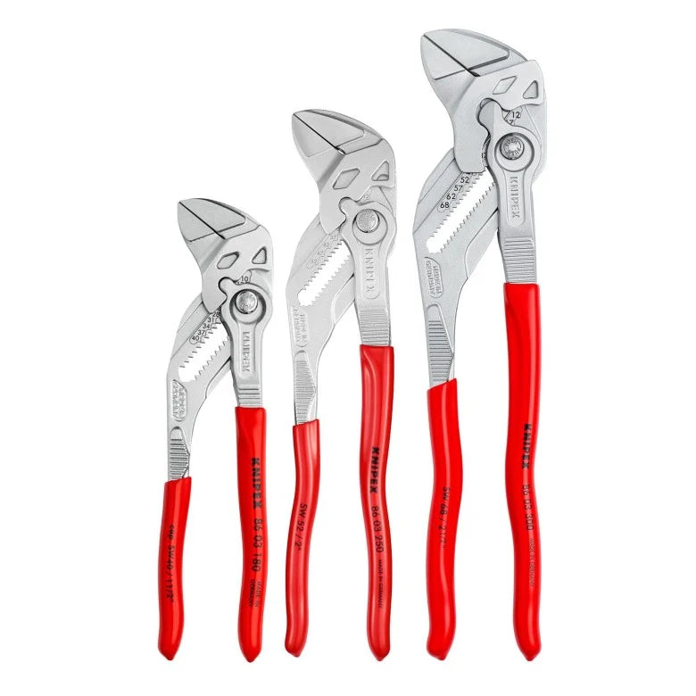 Knipex 00 20 06 US2 3 Piece Pliers Wrench Set