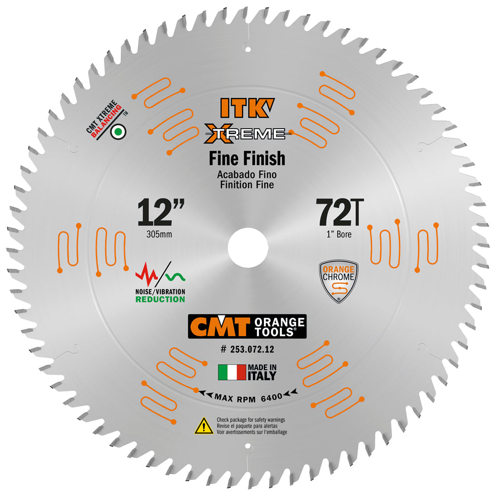 CMT Orange Tools 253.072.12 ITK Comp Miter 12"x72x1"