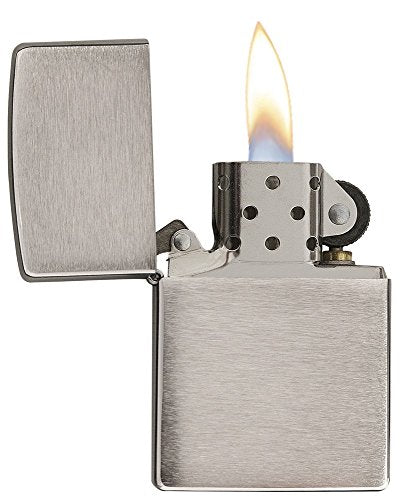 Zippo 200 Brushed Chrome