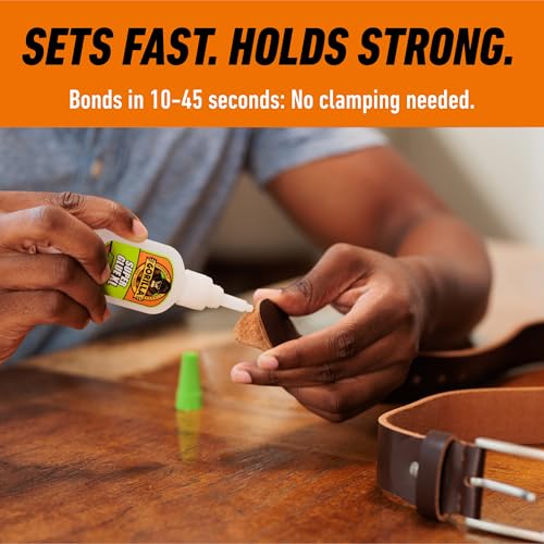 Gorilla 102433 Super Glue Gel XL Clear Glue 25 Gram (Pack of 1) - All Purpose and Fast Setting for Projects and Repairs