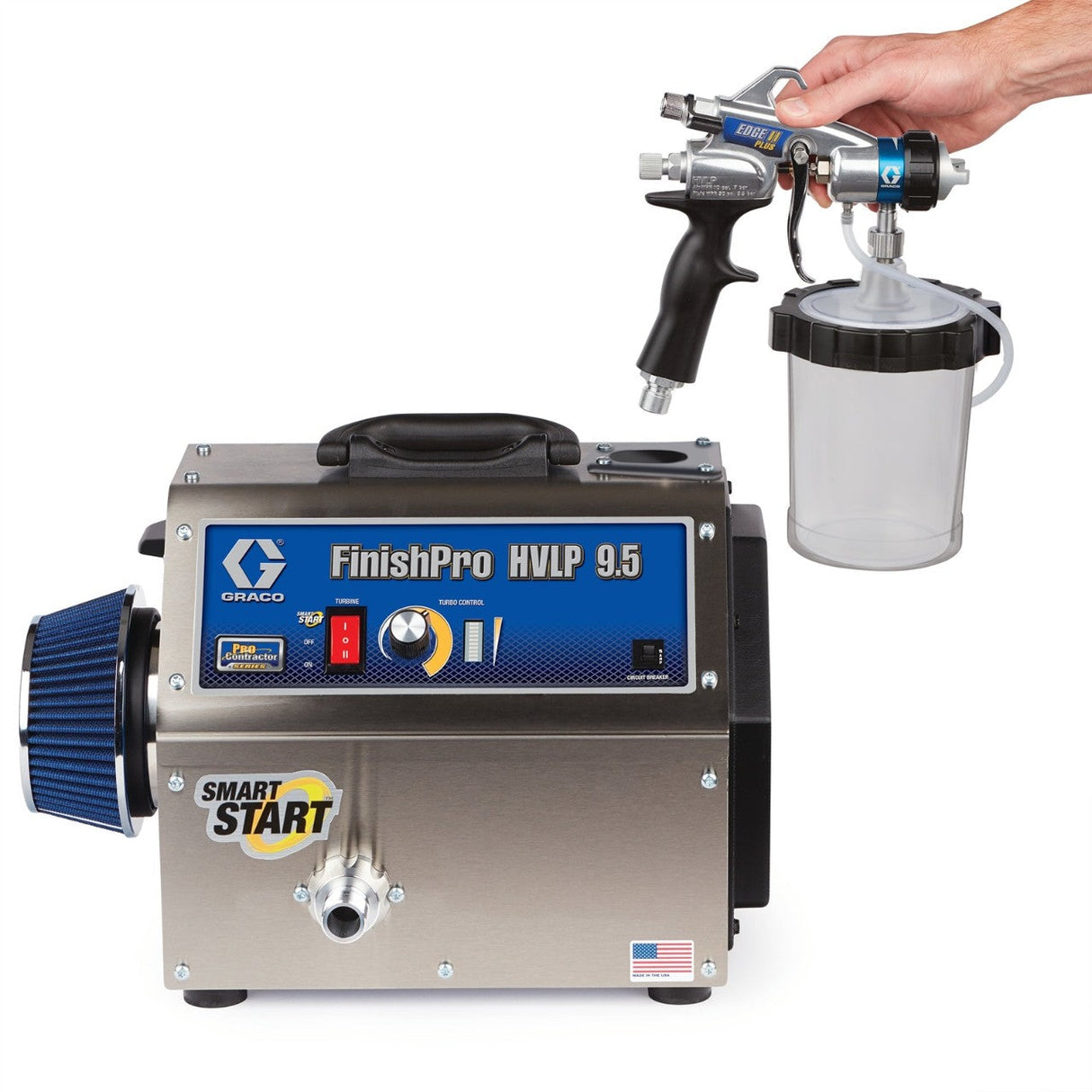 Graco 17N267 FinishPro HVLP 9.5 ProContractor Series Sprayer