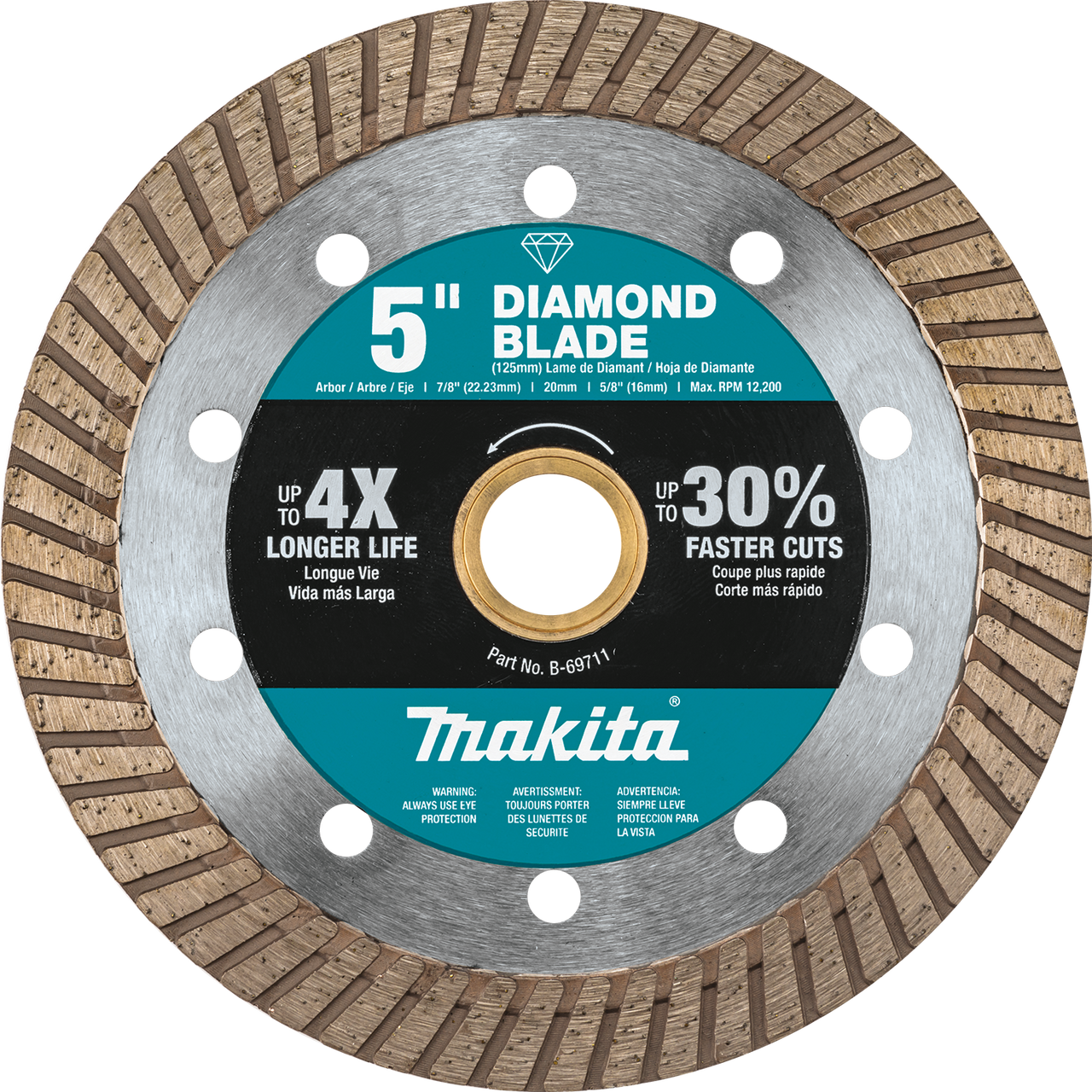 5" Diamond Blade, Turbo, General Purpose