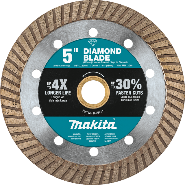 5" Diamond Blade, Turbo, General Purpose