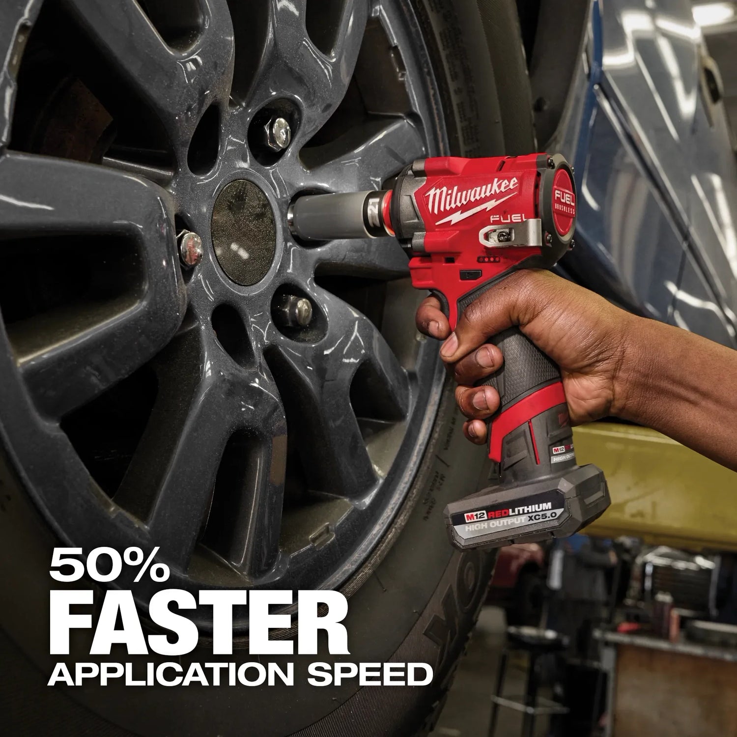 Milwaukee 2563-20 M12 Fuel Trade Stubby 1/2 Impact Wrench