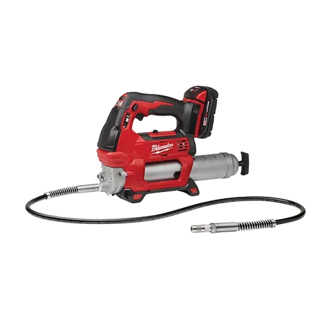 Milwaukee M18 2646-21CT Cordless 2-Speed Grease Gun Kit with Case