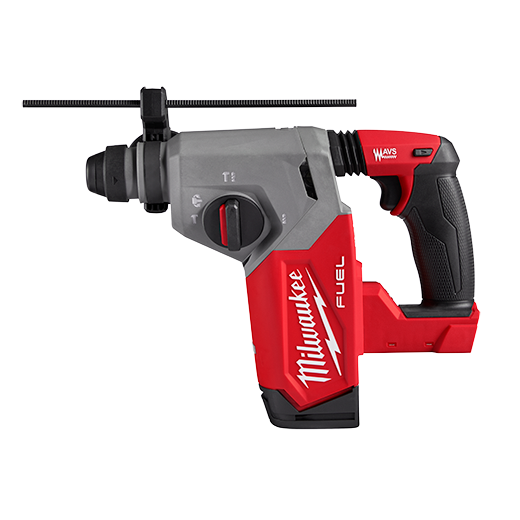 Milwaukee 2912-22 M18 FUEL 18V Lithium-Ion Brushless Cordless 1 in. SDS-Plus Rotary Hammer Kit