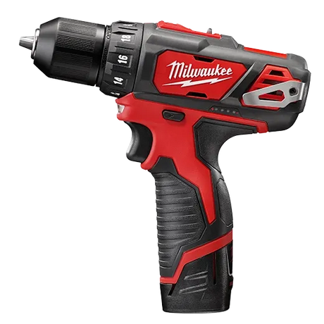 Milwaukee 2494-22 M12 Cordless Drill/Driver Hex Imp 2 Piece (1) Battery Kit