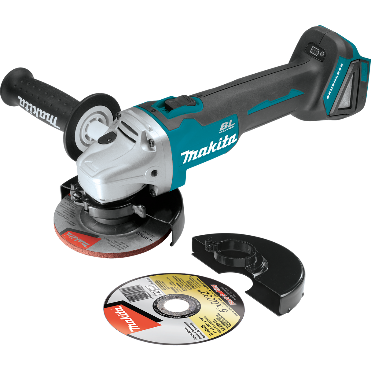 18V LXT® Lithium‑Ion Brushless Cordless 4‑1/2” / 5" Cut‑Off/Angle Grinder, Tool Only