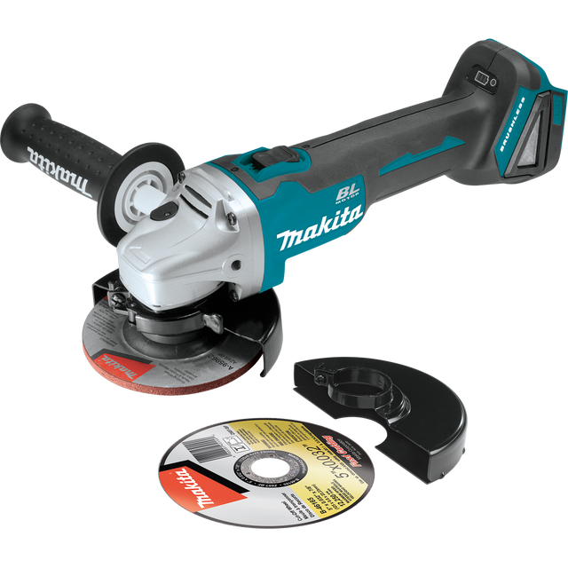 18V LXT® Lithium‑Ion Brushless Cordless 4‑1/2” / 5" Cut‑Off/Angle Grinder, Tool Only
