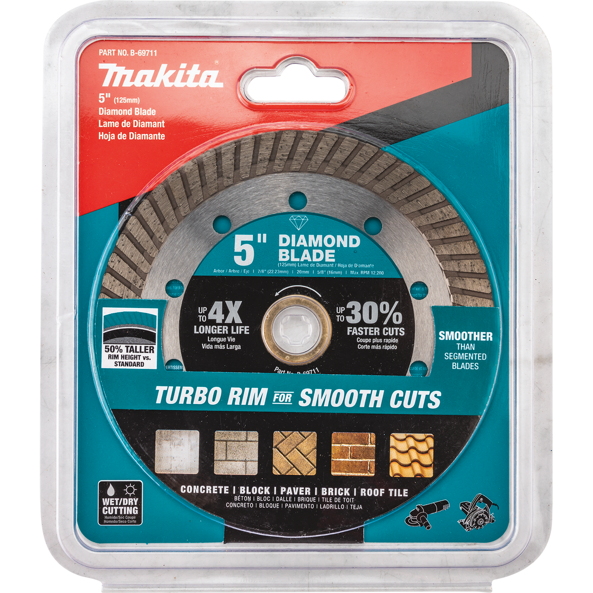 5" Diamond Blade, Turbo, General Purpose