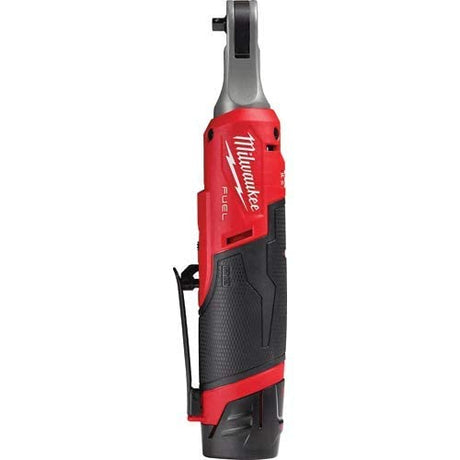 Milwaukee 2566-22 M12 FUEL Brushless Lithium-Ion 1/4 In Cordless High Speed Ratchet Kit with 2 Batt