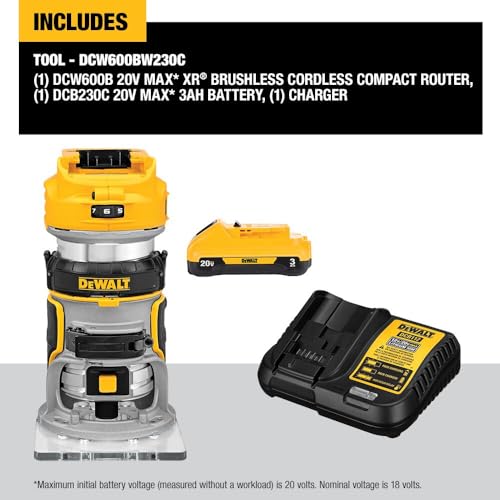 Dewalt DCW600B Cordless Router