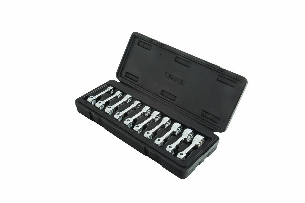 Sunex 910MTAS 10 Pc 3/8 Metric Torque Adapter Set