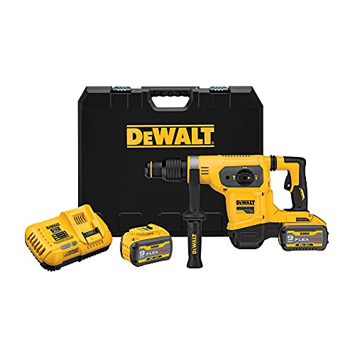 DEWALT DCH481X2 60V MAX 1-9/16"" Brushless SDS MAX Rotary Hammer Kit