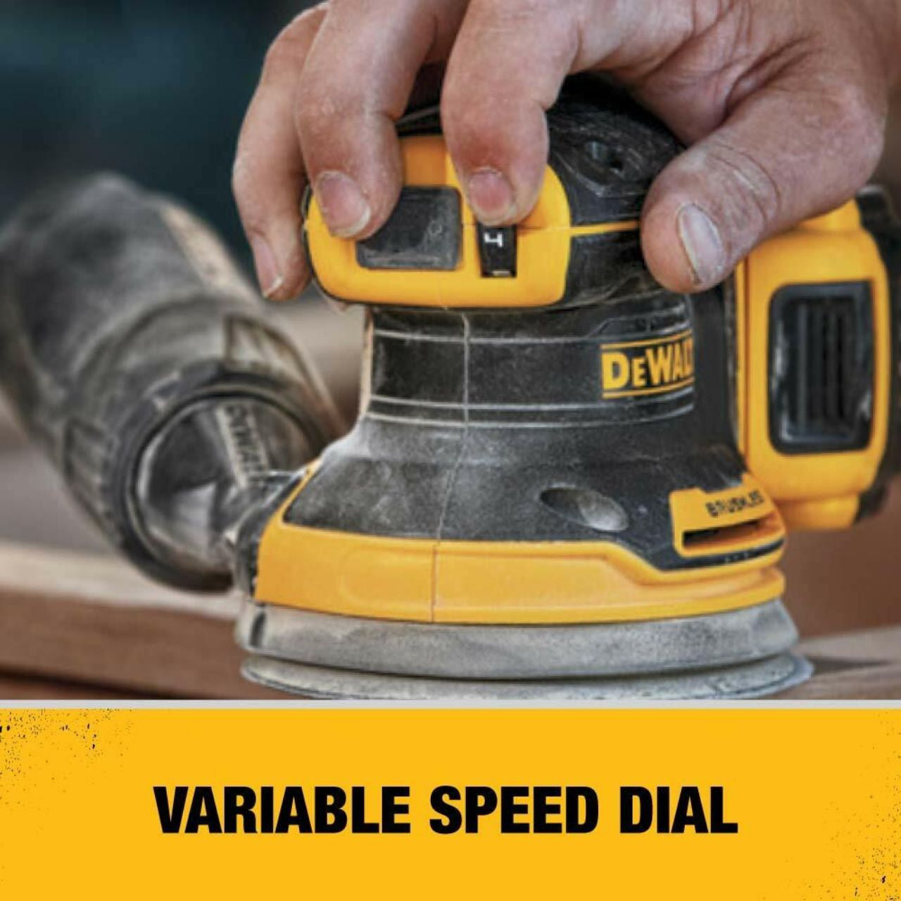 20V MAX* XR® 5 IN. BRUSHLESS CORDLESS VARIABLE-SPEED RANDOM ORBITAL SANDER (TOOL ONLY)