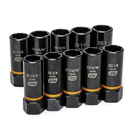GEARWRENCH 86071 - 10 Piece 1/2" Drive Bolt Biter Set