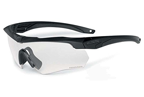 ESS Crossbow ONE Ballistic Eyeshield – Black Frame with Polarized Gray Lens (EE9007-04)