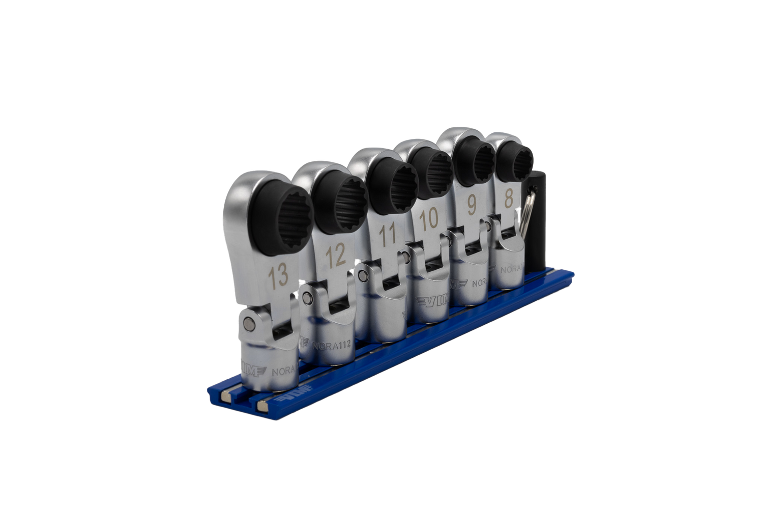 VIM Tools NORA150 6 Piece 12Pt Nano Flex Offset Ratcheting Attachment