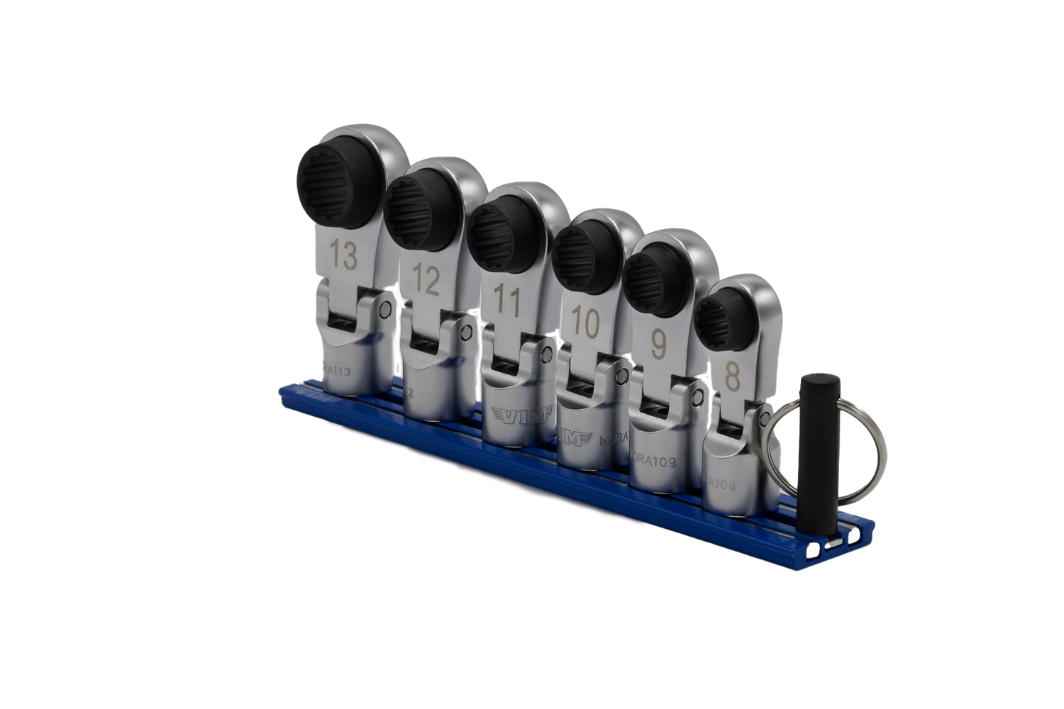 VIM Tools NORA150 6 Piece 12Pt Nano Flex Offset Ratcheting Attachment