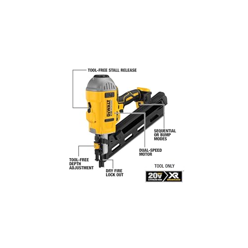 Dewalt DCN692B Cordless 30° Framing Nailer