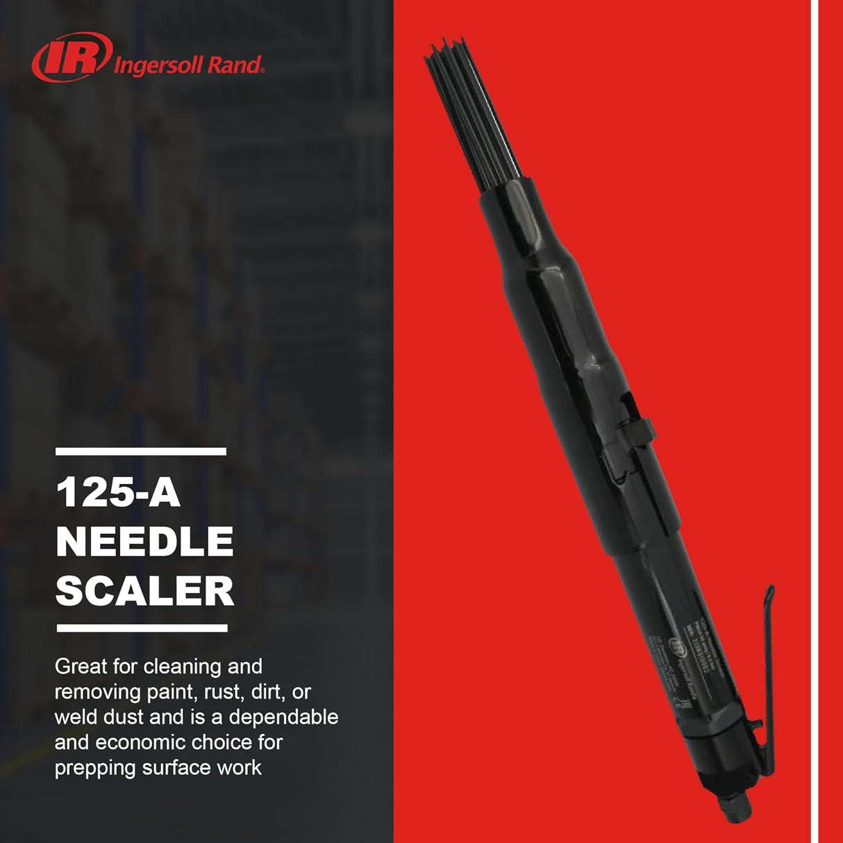 Ingersoll Rand 125-A Needle Scaler - Heavy Duty