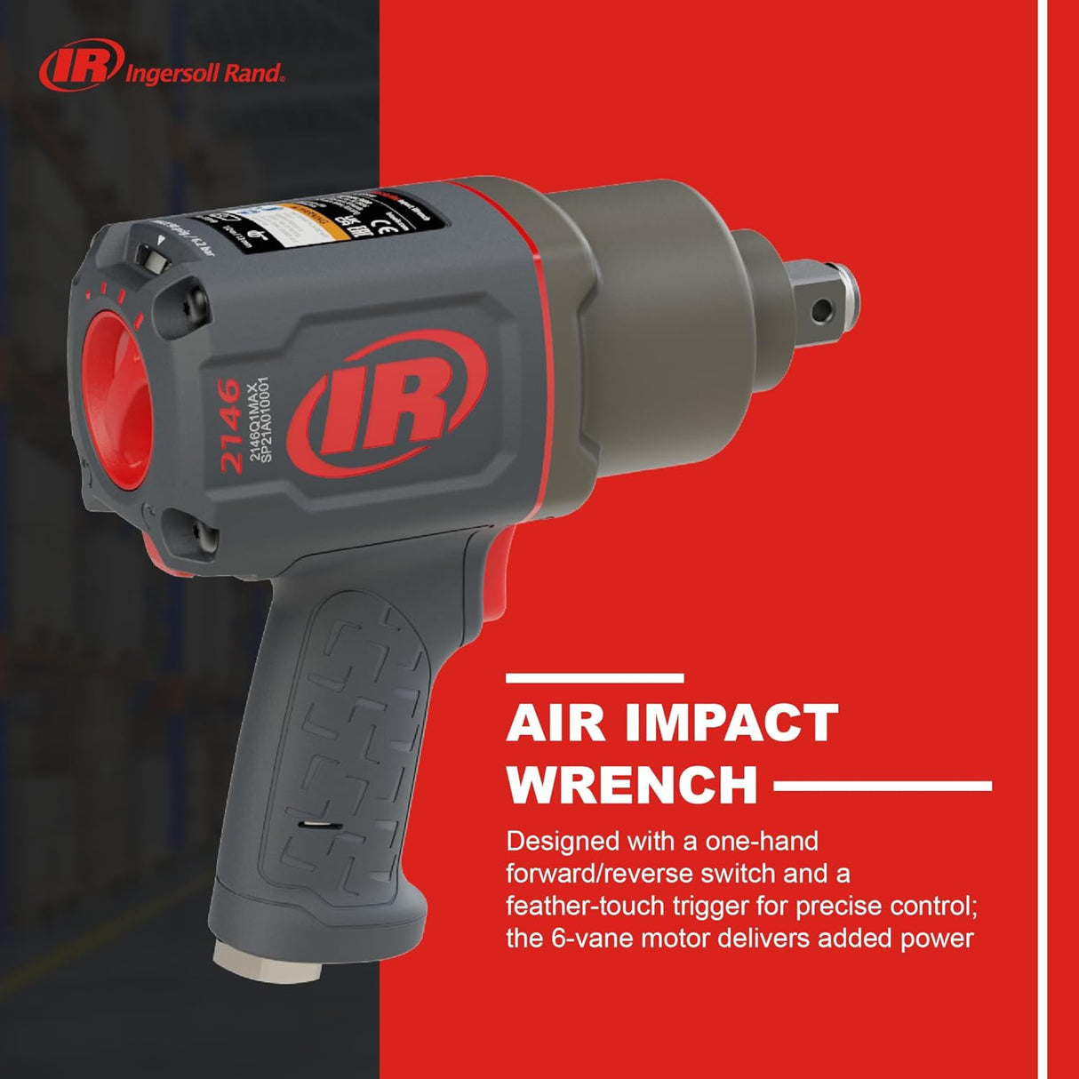 Ingersoll Rand 2146Q1MAX 3/4 High Torque Impact Wrench