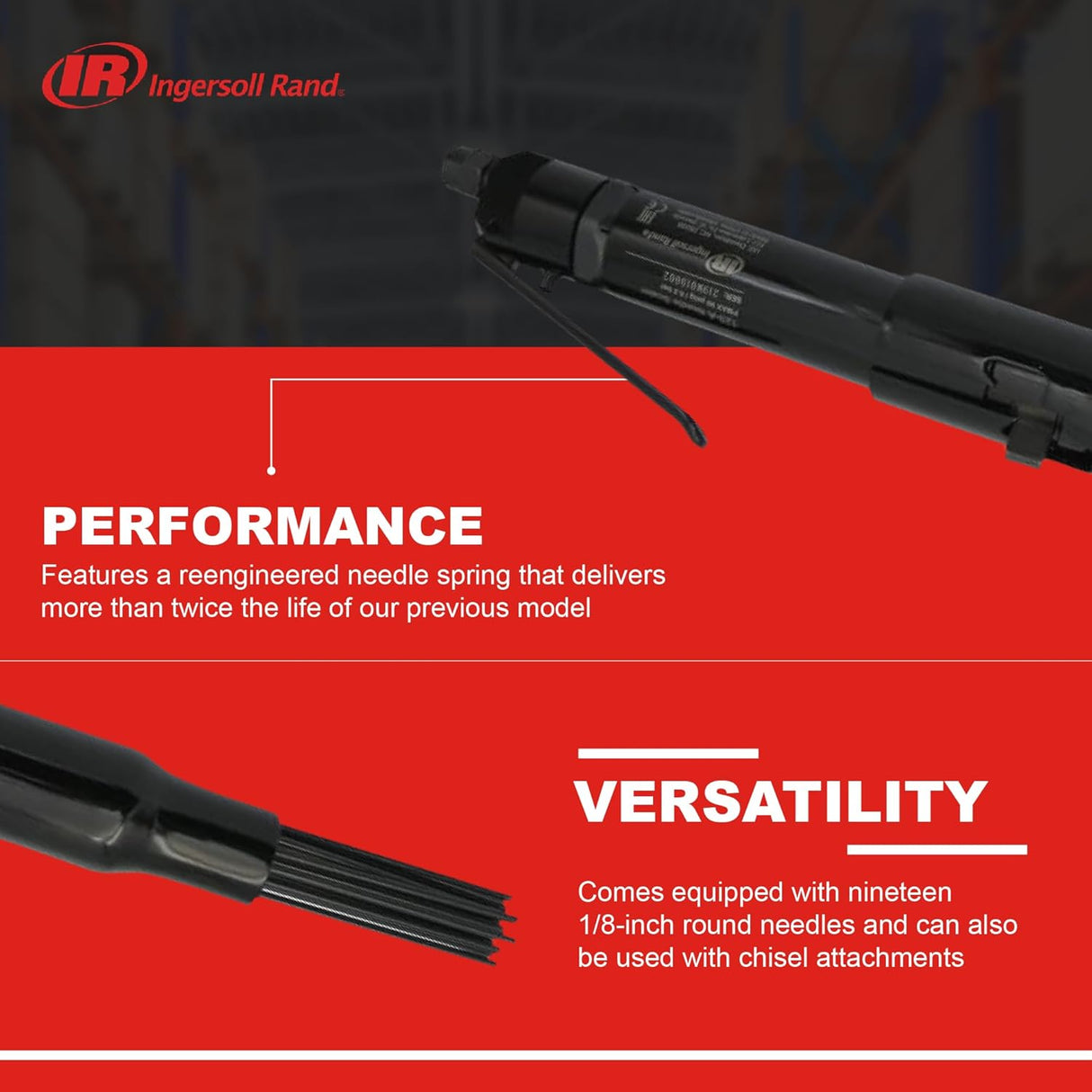 Ingersoll Rand 125-A Needle Scaler - Heavy Duty