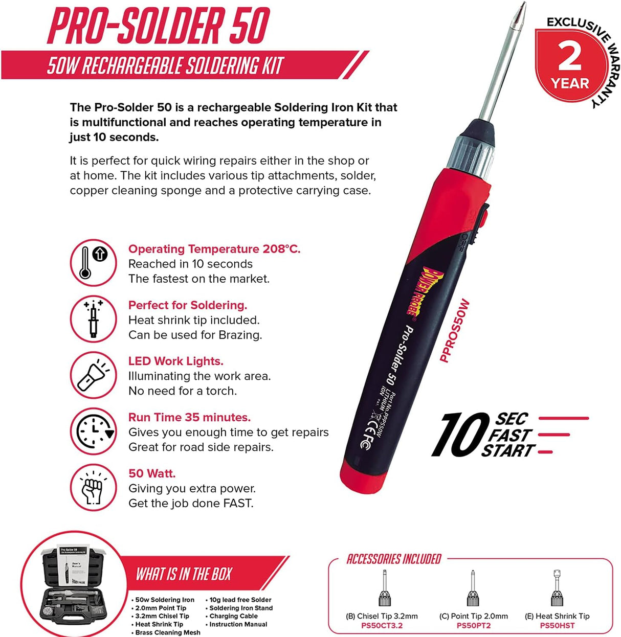 Power Probe PPPS50W Pro-Solder 50
