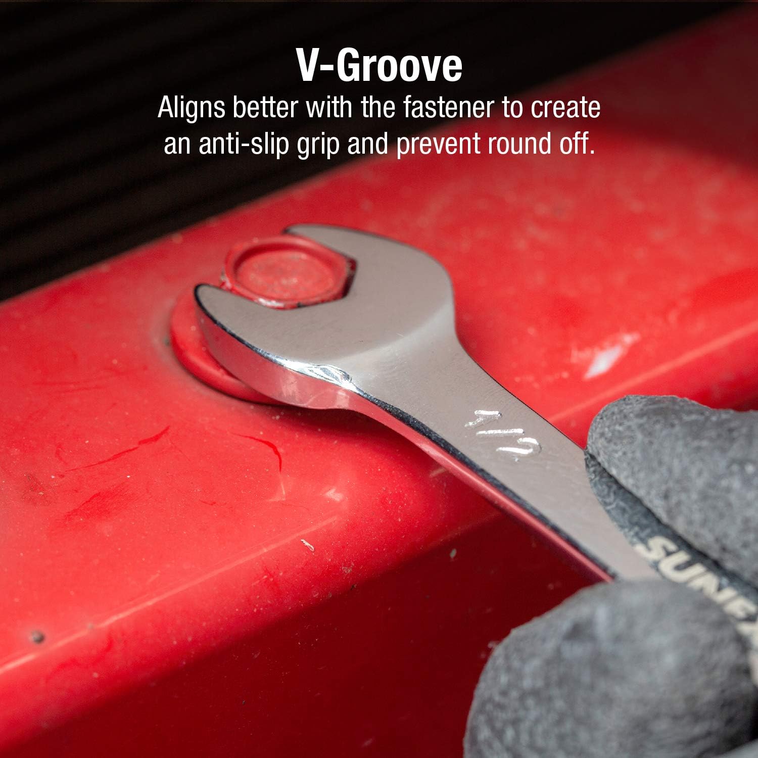 Sunex 9914A 14 Pc. Full Polish  Sae Angle Head Wrench Set