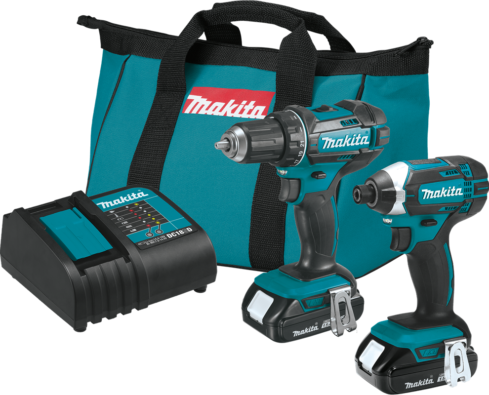 18V LXT® Lithium‑Ion Compact Cordless 2‑Pc. Combo Kit (1.5Ah)