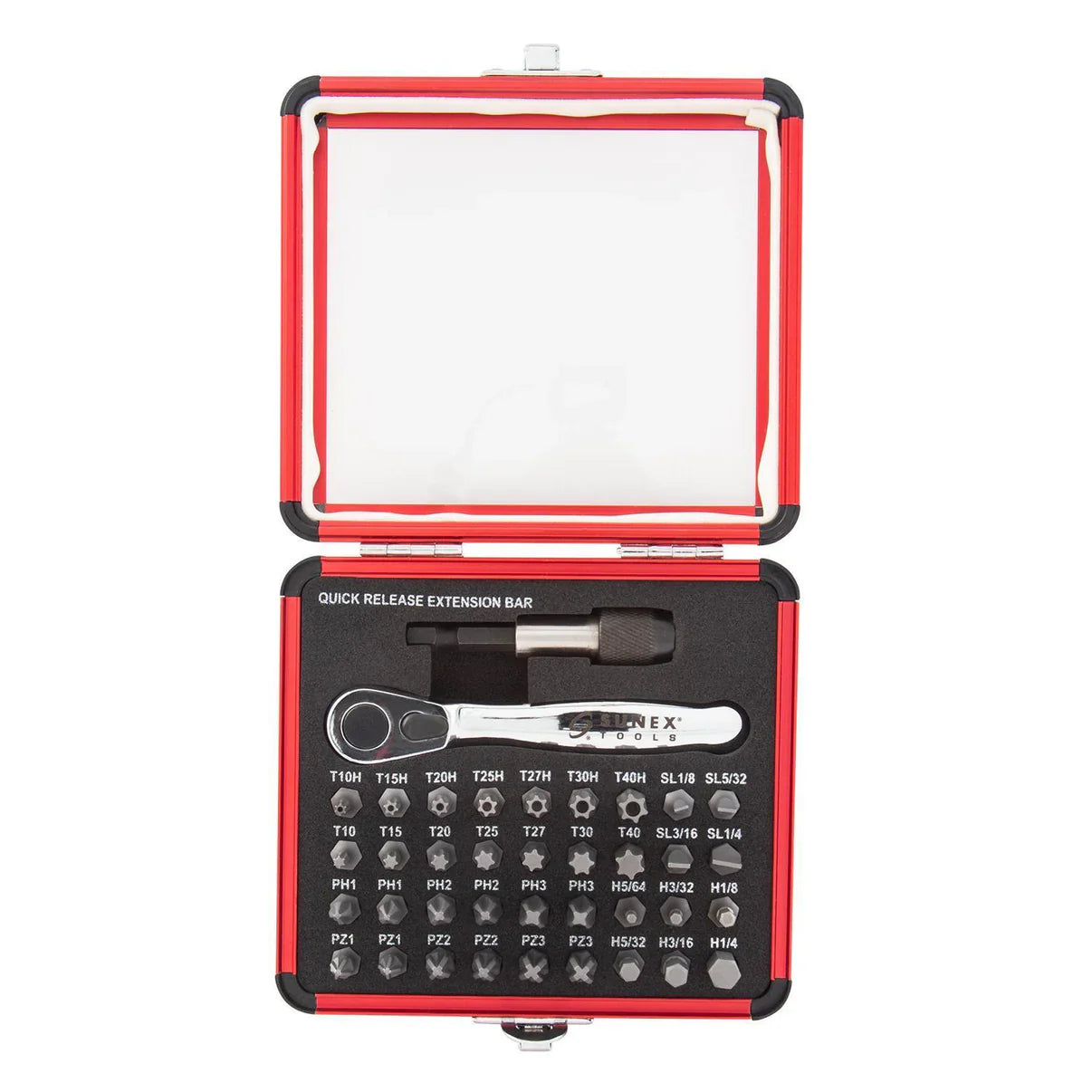 Sunex 9726 38 Pc Mini Ratchet And Bit Set