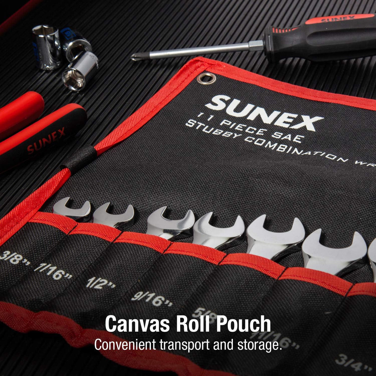Sunex 9930 Stubby Combination Wrench 7/8 In