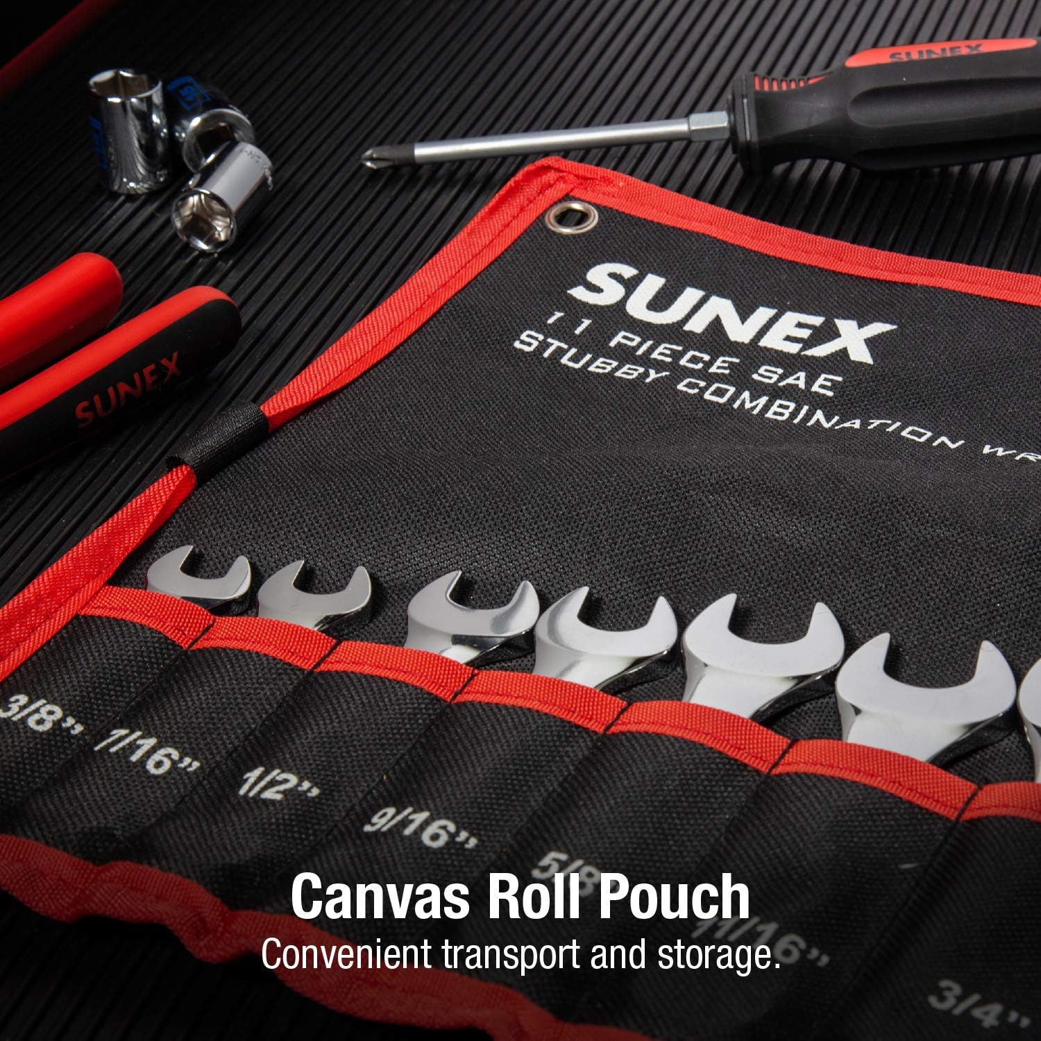 Sunex 9930 Stubby Combination Wrench 7/8 In