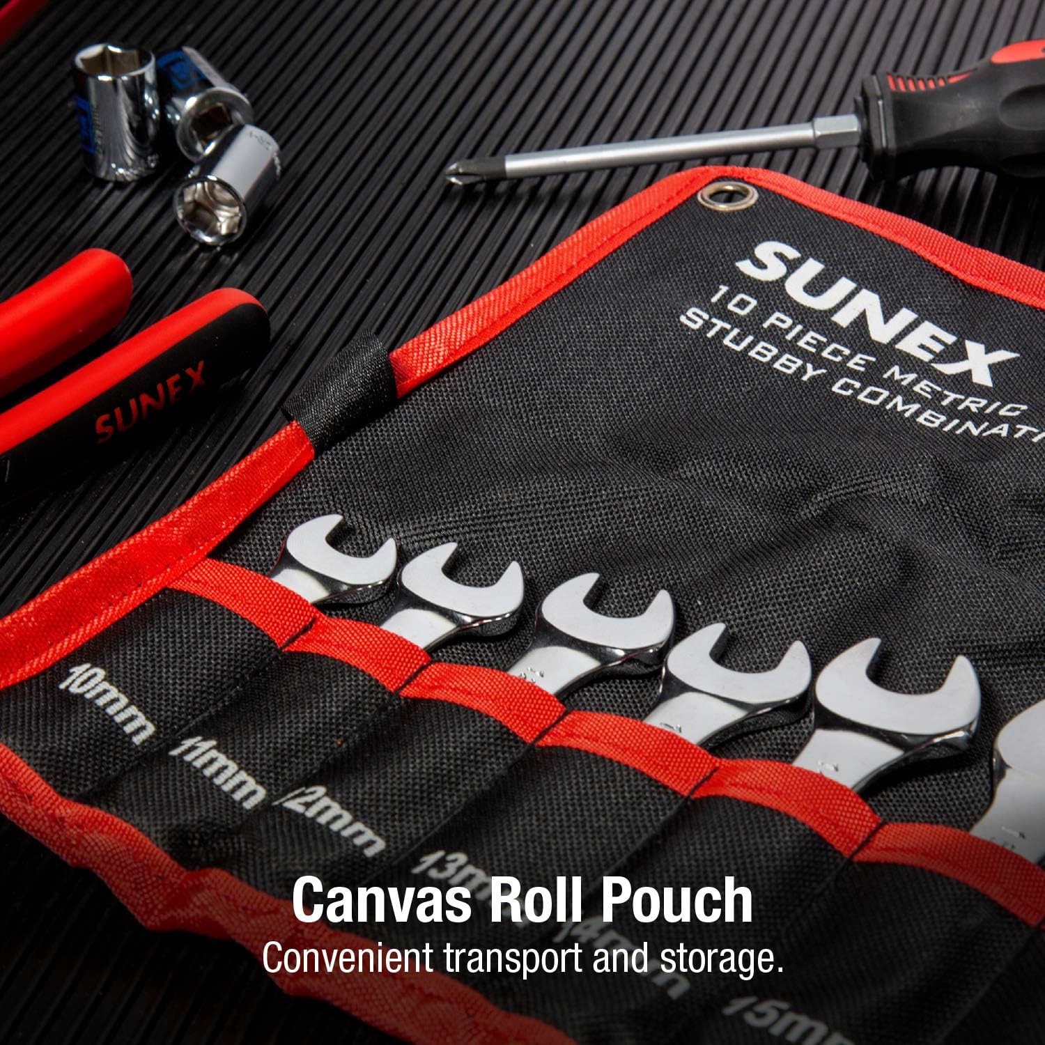 Sunex 9930M Stubby Wrench Set