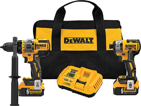 20V MAX* Brushless Cordless 2-Tool Kit Including Hammer Drill/Driver with FLEXVOLT Advantage™