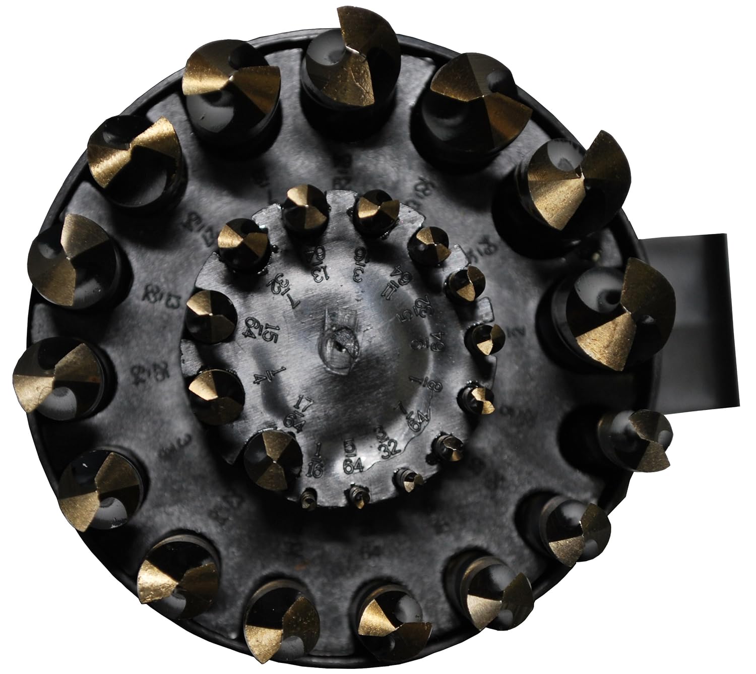 Drill America KFD29J-PC 29 Piece Heavy Duty High Speed Steel Drill Bit Set 1/16" - 1/2" (1/64 Increments)