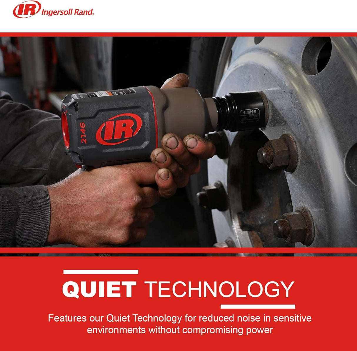 Ingersoll Rand 2146Q1MAX 3/4 High Torque Impact Wrench