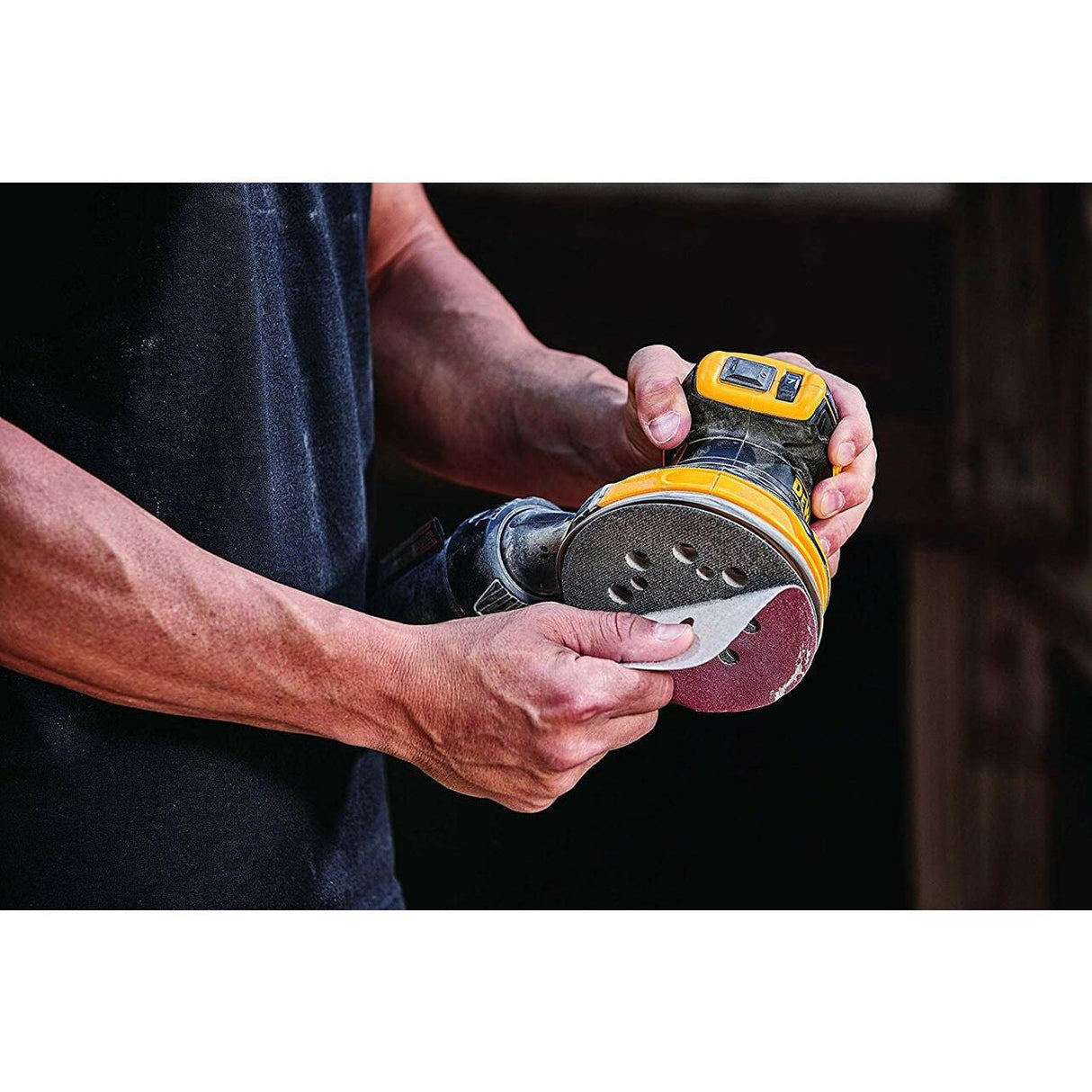 20V MAX* XR® 5 IN. BRUSHLESS CORDLESS VARIABLE-SPEED RANDOM ORBITAL SANDER (TOOL ONLY)
