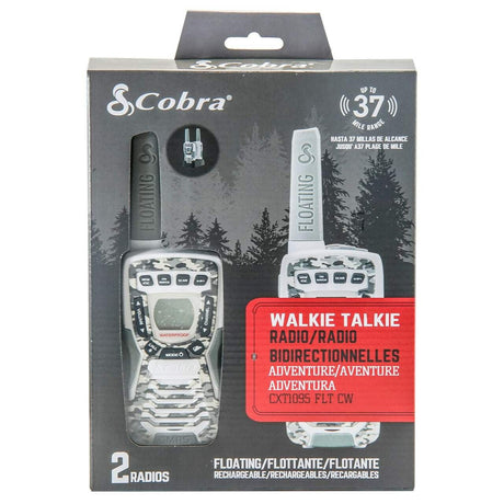 Cobra CXT1095 FLT CW Camo Walkie Talkies 2-Way Radio Pair