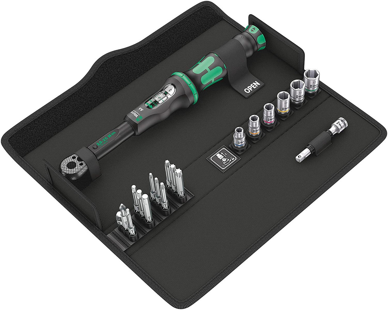 Wera 05130110001 Click-Torque A 6 Set 1, 2.5-25 Nm