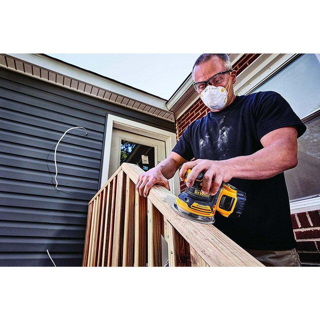 20V MAX* XR® 5 IN. BRUSHLESS CORDLESS VARIABLE-SPEED RANDOM ORBITAL SANDER (TOOL ONLY)