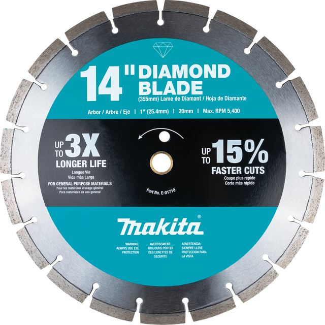 14" Diamond Blade, Segmented, General Purpose