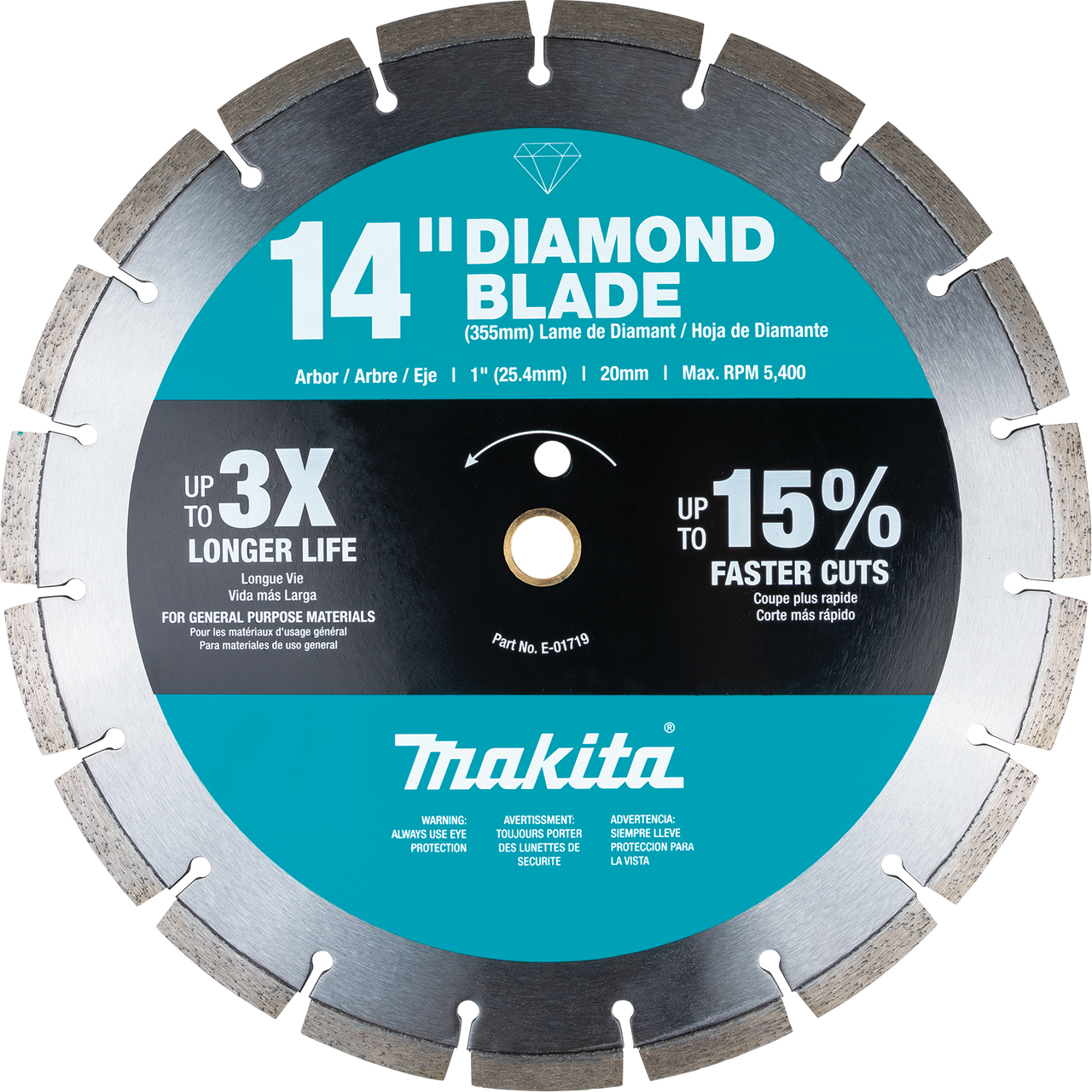 14" Diamond Blade, Segmented, General Purpose