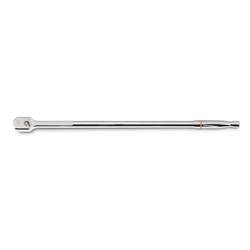 GEARWRENCH 81269XP 3/8" Drive 120XP Full Polish Chrome Extra Long Handle Teardrop Ratchet