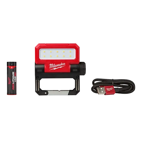 Milwaukee 2114-21 Usb Rechargeable Rover Pivoting Flood Light