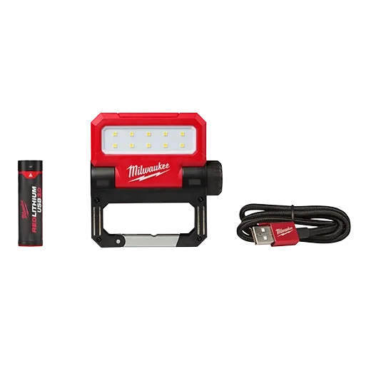Milwaukee 2114-21 Usb Rechargeable Rover Pivoting Flood Light