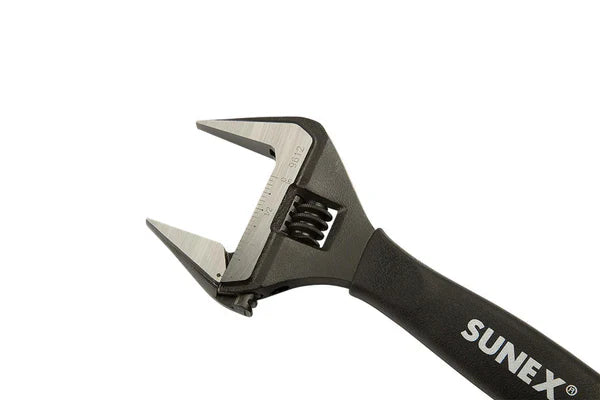 Sunex 9612 8 In. Wide Jaw Adjustable Wrench