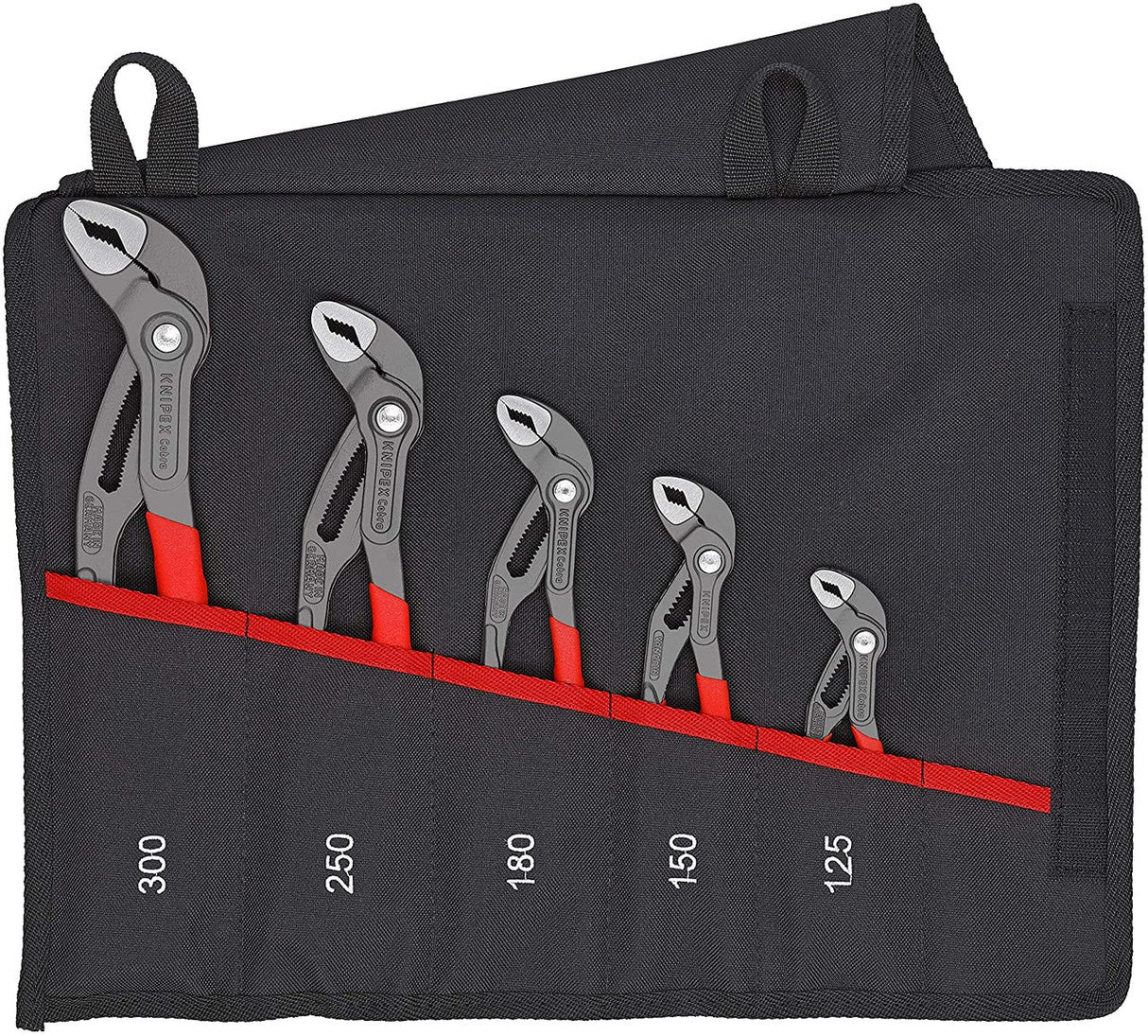 Knipex 001955S5 5 piece Cobra Pliers Set