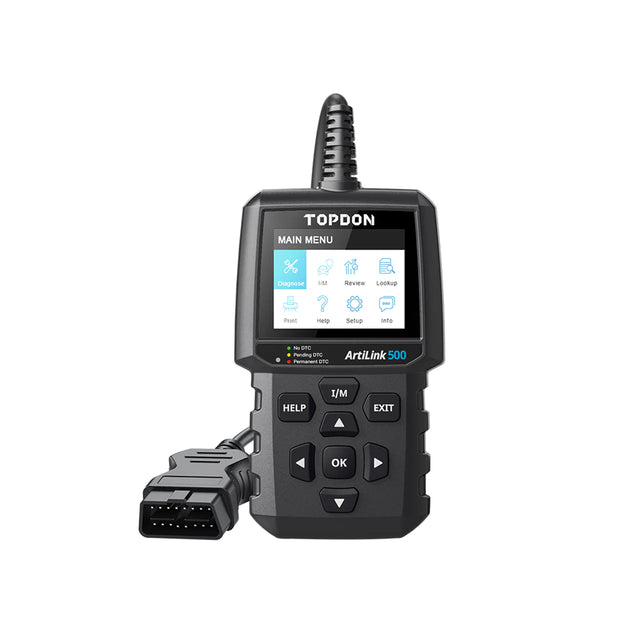 Topdon Al500 Code Reader - 10 Obdii Modes Data Graphing