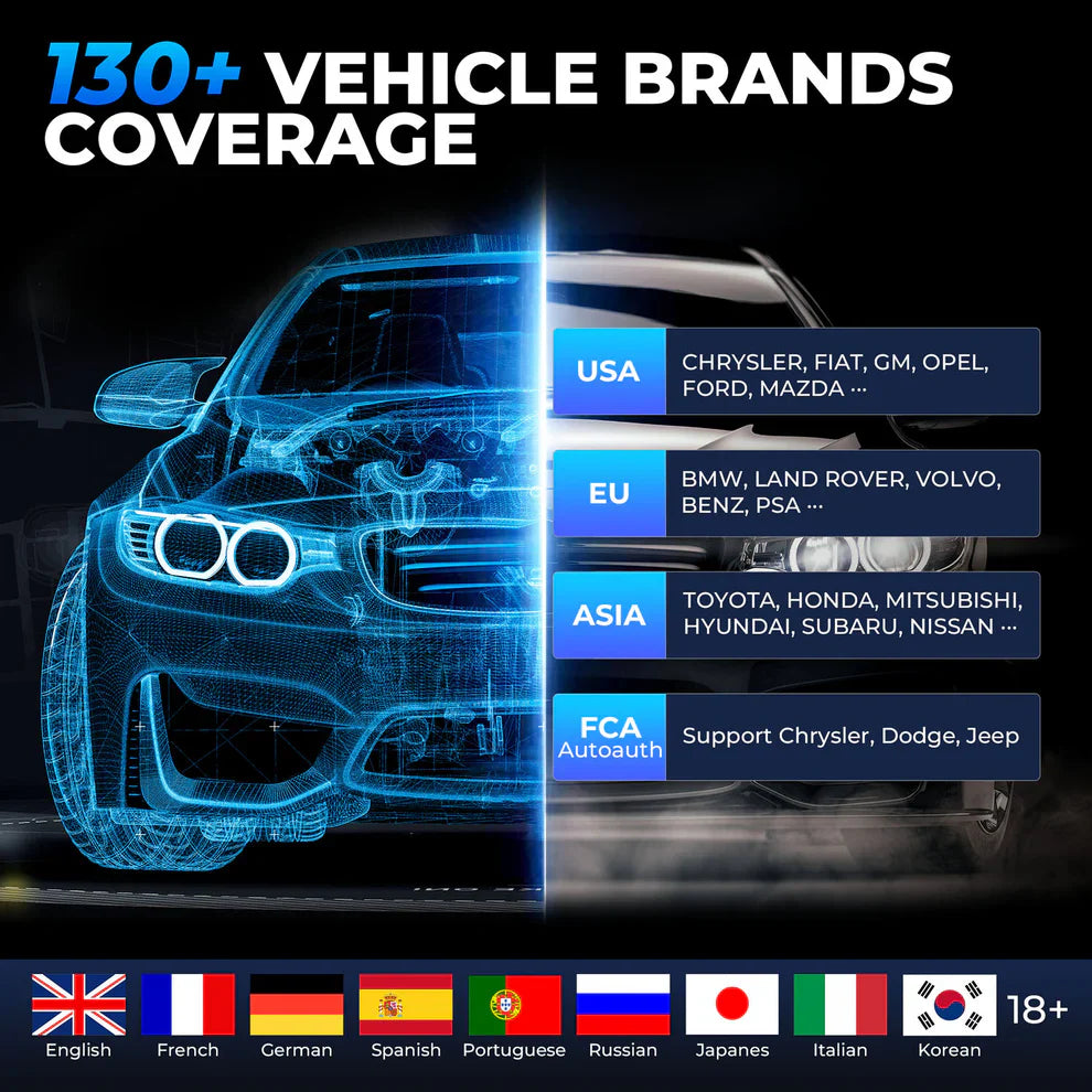 Topdon AD900BT 7 Bluetooth Scan Tool W/Service Functions Bi-Direct